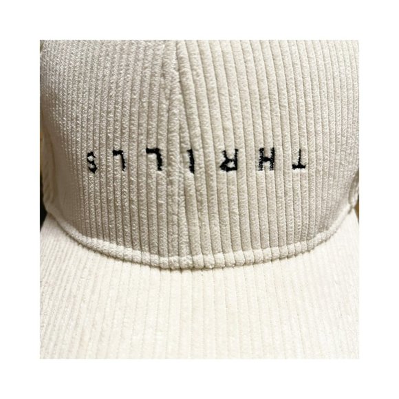 BOYEE Cream Corduroy THRILLS Casual Baseball Cap 100% Cotton One Size - Picture 2 of 8